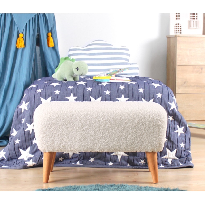 Taboret PIXI 32x61 cm biały