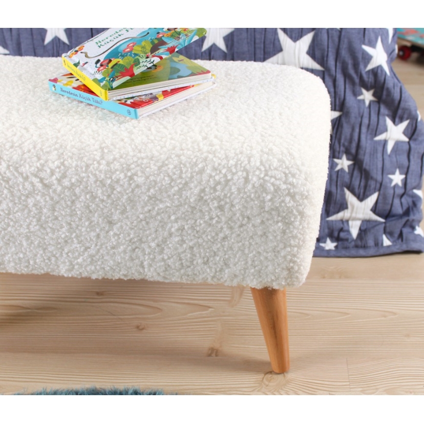Taboret PIXI 32x61 cm biały