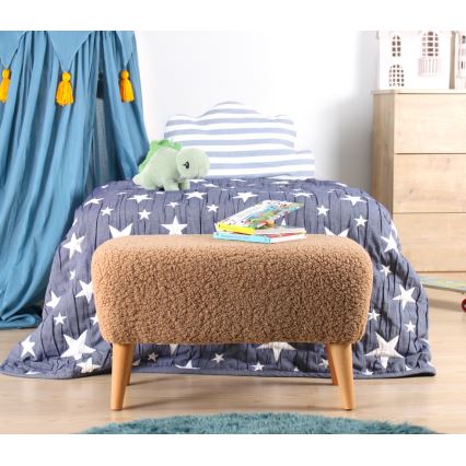 Taboret PIXI 32x61 cm brązowy