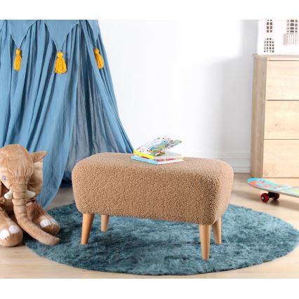 Taboret PIXI 32x61 cm brązowy