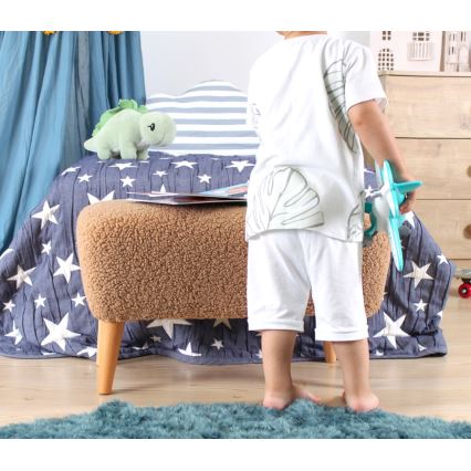 Taboret PIXI 32x61 cm brązowy