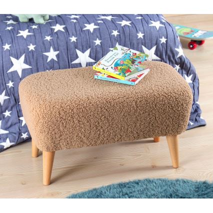Taboret PIXI 32x61 cm brązowy
