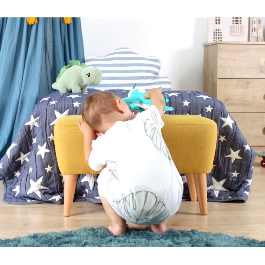 Taboret PIXI 32x61 cm żółty