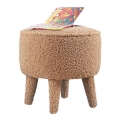 Taboret PIXI śr. 38 cm brązowy