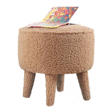 Taboret PIXI śr. 38 cm brązowy