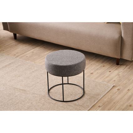 Taboret RELO śr. 40 cm antracyt