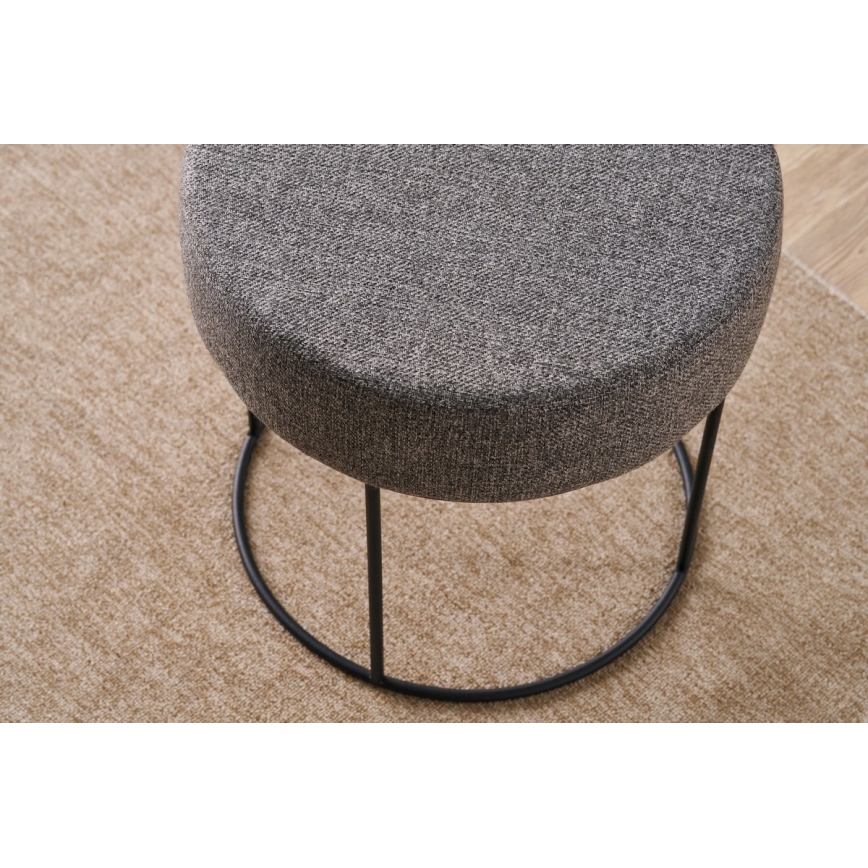 Taboret RELO śr. 40 cm antracyt