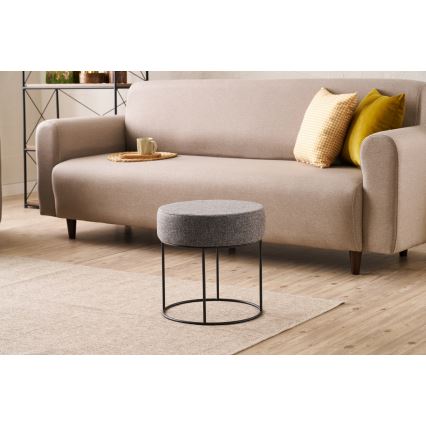 Taboret RELO śr. 40 cm antracyt