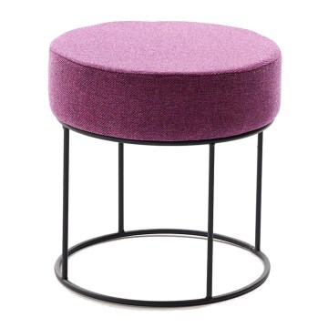 Taboret RELO śr. 40 cm różowy