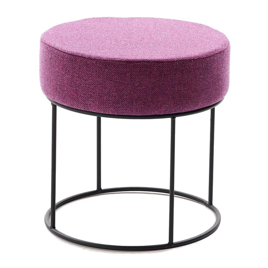 Taboret RELO śr. 40 cm różowy