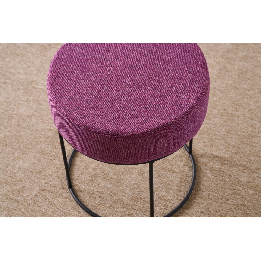 Taboret RELO śr. 40 cm różowy