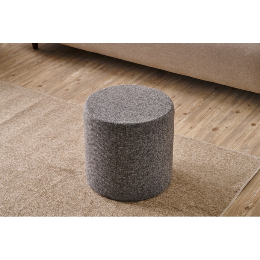 Taboret RONDO, śr. 40 cm, antracyt