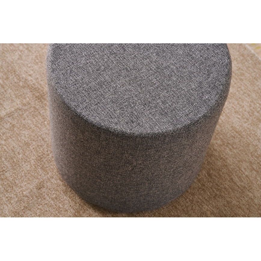 Taboret RONDO, śr. 40 cm, antracyt