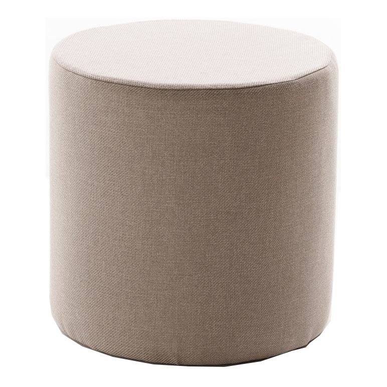 Taboret RONDO śr. 40 cm beżowy