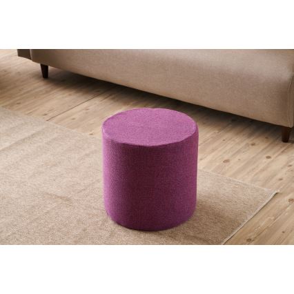Taboret RONDO śr. 40 cm różowy