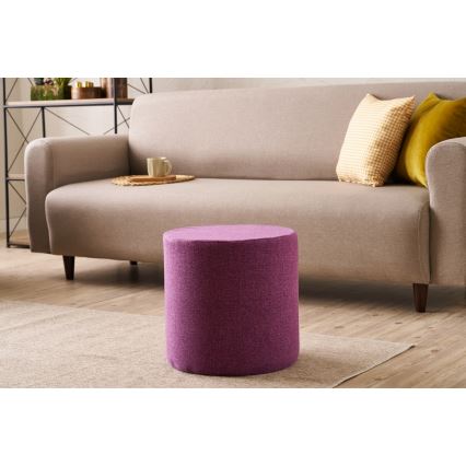 Taboret RONDO śr. 40 cm różowy
