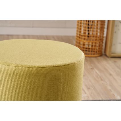 Taboret RONDO śr. 40 cm żółty