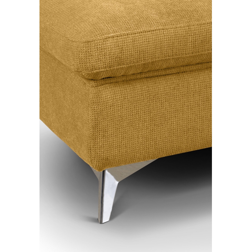 Taboret SALERNO 66x100 cm żółty