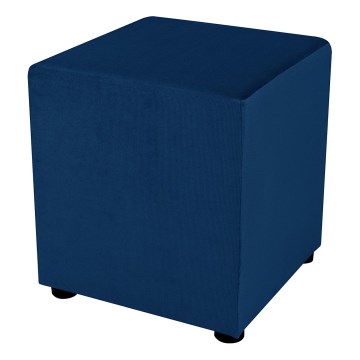 Taboret SIX 40x40 cm ciemnoniebieski