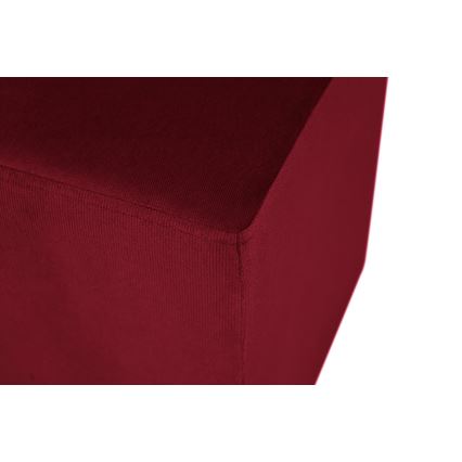 Taboret SIX 40x40 cm czerwony