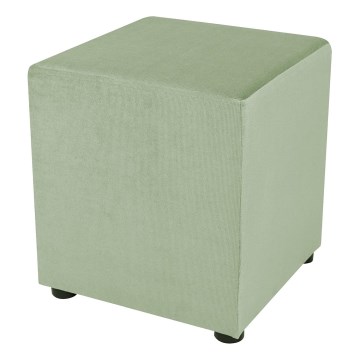 Taboret SIX 40x40 cm jasnozielony