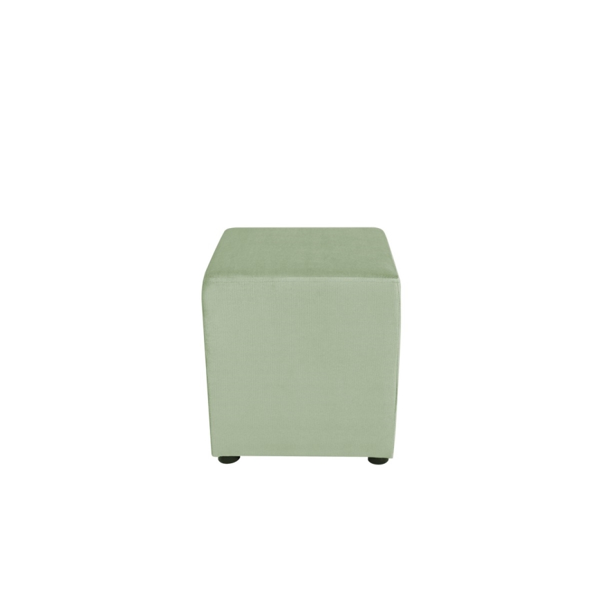 Taboret SIX 40x40 cm jasnozielony