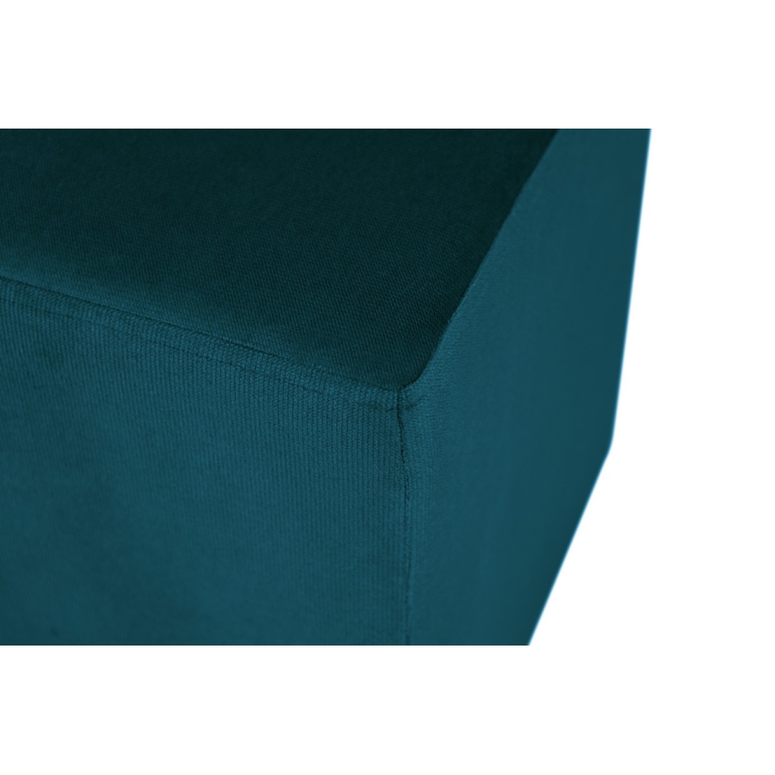 Taboret SIX 40x40 cm turkusowy