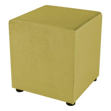 Taboret SIX 40x40 cm żółty
