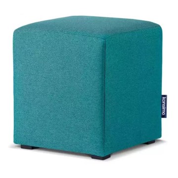Taboret URBIT 37x33 cm turkusowy