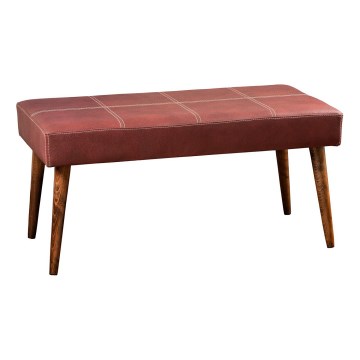 Taboret VITO 46x92 cm czerwony