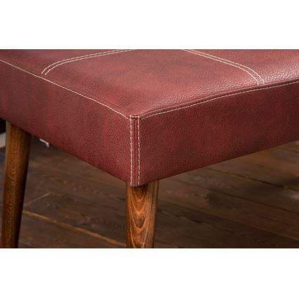 Taboret VITO 46x92 cm czerwony