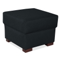 Taboret VIVA 51x51 cm czarny