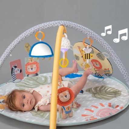 Taf Toys - Dziecięca mata do zabawy z trapezem sawanna 2xAAA
