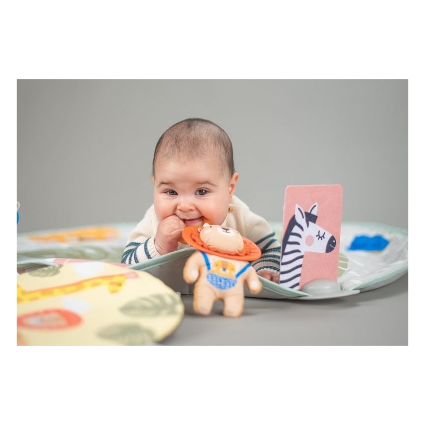 Taf Toys - Dziecięca mata do zabawy z trapezem sawanna 2xAAA