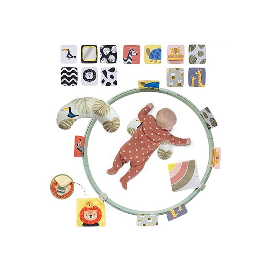 Taf Toys - Interaktywne kółko do zabawy śr. 90 cm sawanny