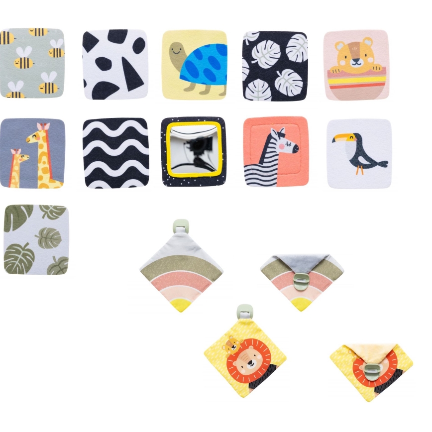 Taf Toys - Interaktywne kółko do zabawy śr. 90 cm sawanny