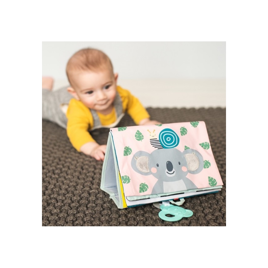 Taf Toys - Książeczka tekstylna dla dzieci z lusterkiem koala