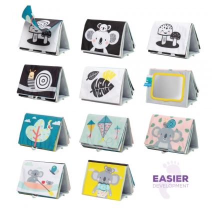 Taf Toys - Książeczka tekstylna dla dzieci z lusterkiem koala