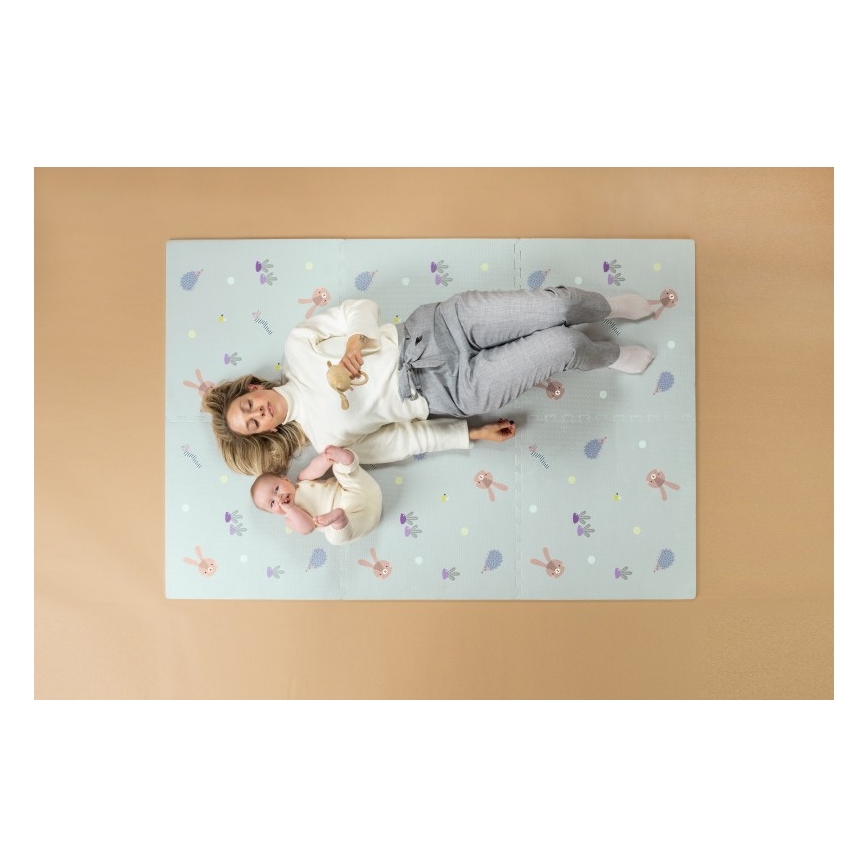 Taf Toys - Mata do zabawy dla dzieci XL Puzzle Ogród