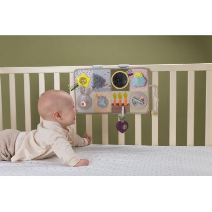 Taf Toys - Mata edukacyjna na łóżeczko dziecięce Ogród 3xAAA
