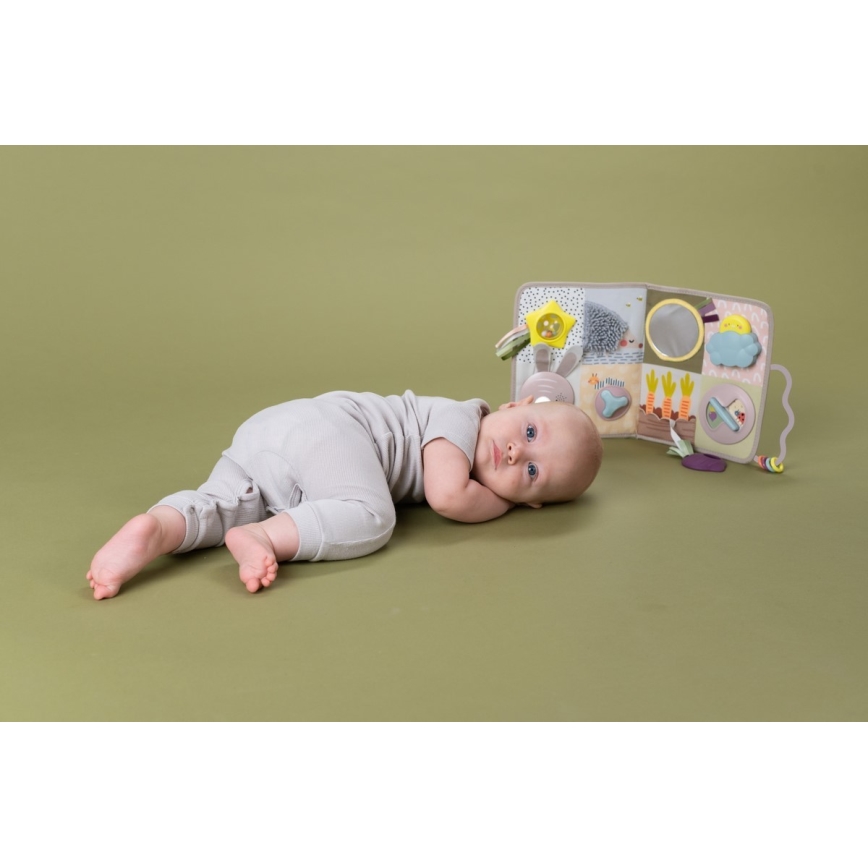 Taf Toys - Mata edukacyjna na łóżeczko dziecięce Ogród 3xAAA