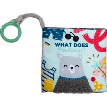Taf Toys - Miś z książki tekstylnej dla dzieci