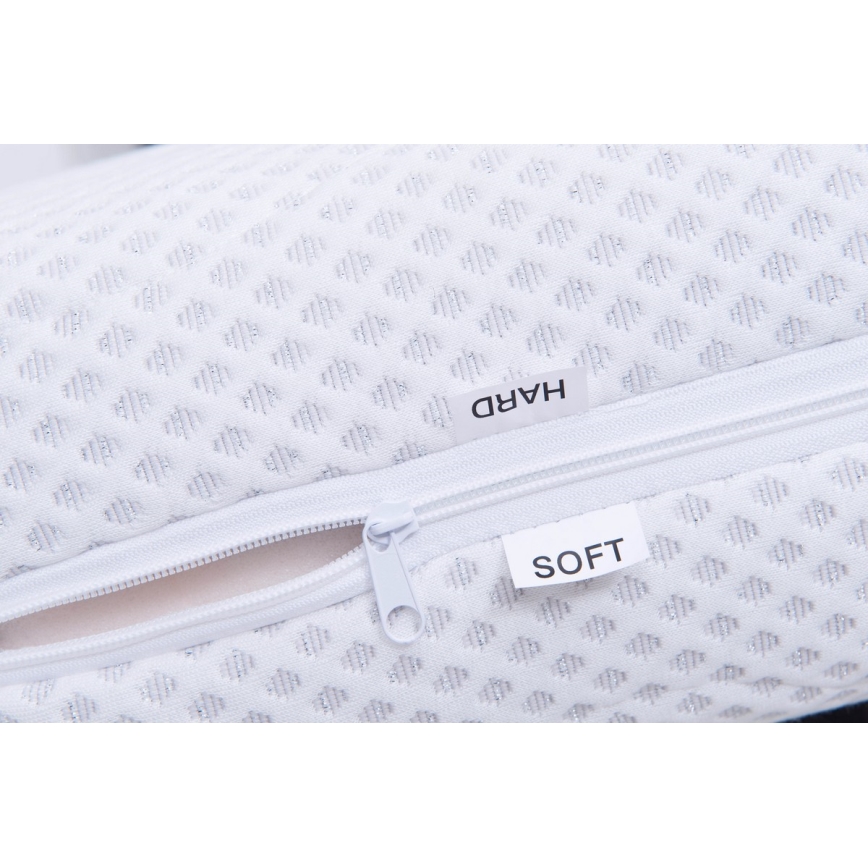 Tapicerowane łóżko z pojemnikiem bez materaca MARIA PETITE 120x200 cm szare