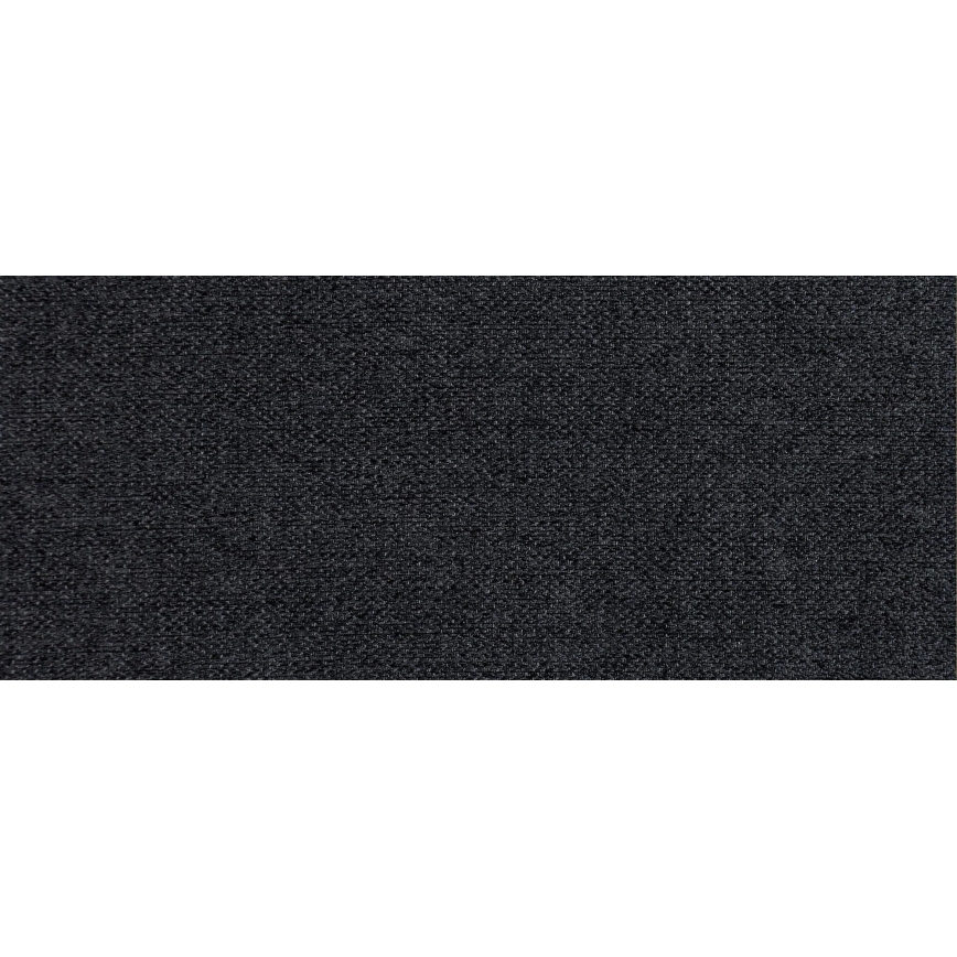 Tapicerowany uniwersalny rozkładany narożnik w kształcie U YORK szary/czarny