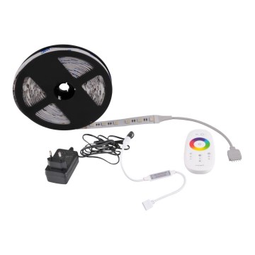 Taśma LED RGBW 3m ściemnialna LED/22W/24/230V + pilot do zdalnego sterowania