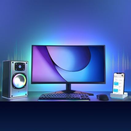 Taśma LED RGBW ściemnialna 5 m LED/20,5W/230V Wi-Fi