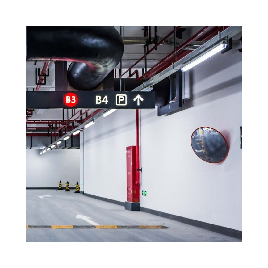 LED techniczna oprawa świetlówkowa z modułem awaryjnym LED/48W/230V 6500K IP65 2200 mAh 150 cm