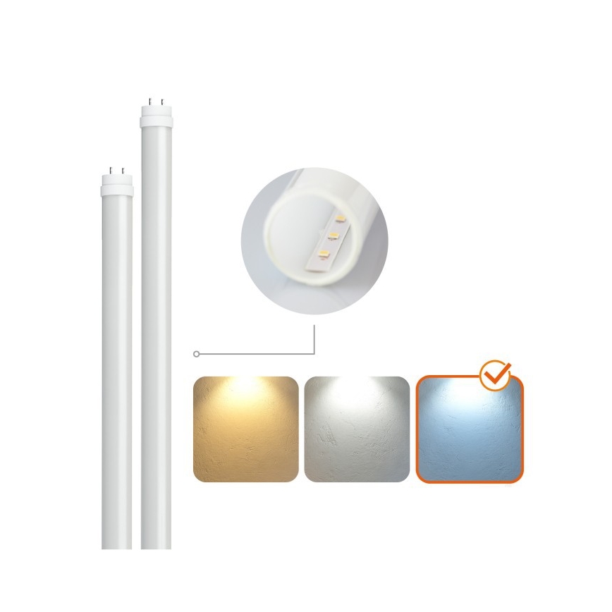 Techniczna oprawa świetlówkowa LED T8 2x G13/18W/230V 6500K IP65 127 cm