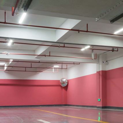 Techniczna oprawa świetlówkowa LED z czujnikiem ruchu i zmierzchu LED/48W/230V IP65 6500K 150 cm