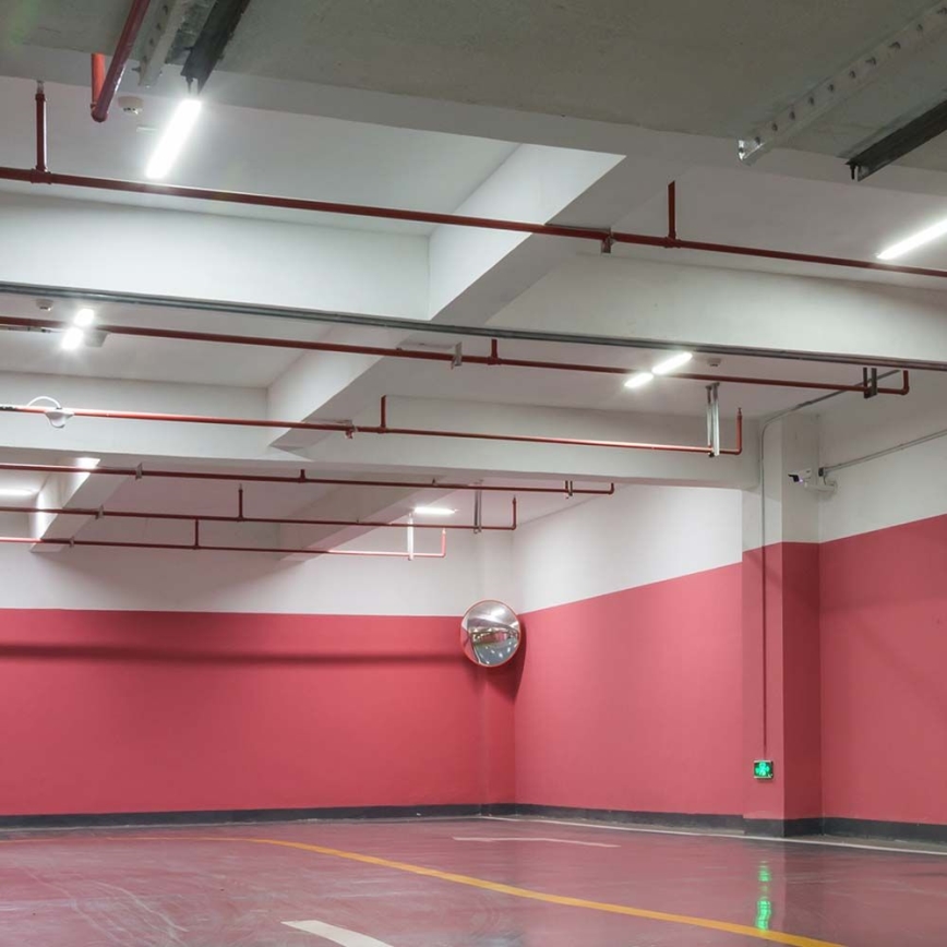 Techniczna oprawa świetlówkowa LED z czujnikiem ruchu i zmierzchu LED/48W/230V IP65 6500K 150 cm